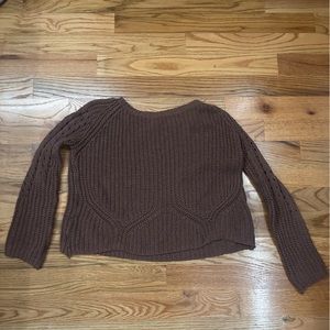 Brown sweater